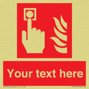 Custom Fire Alarm call point